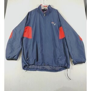 Vintage New England Patriots Jacket Mens 2XL NFL Super Bowl‎ XXXVIII Reebok